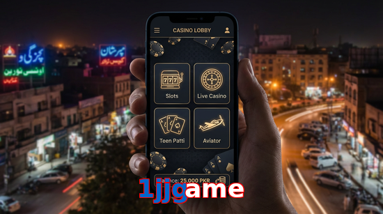 Main screen of 1Jjgame app page for PK players