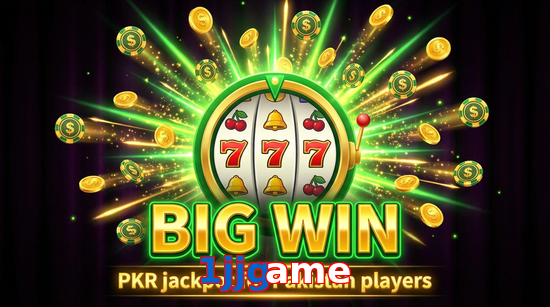 Big win animation on 1Jjgame slot game